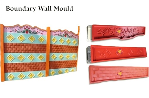 Red Frp Compound Wall Mould