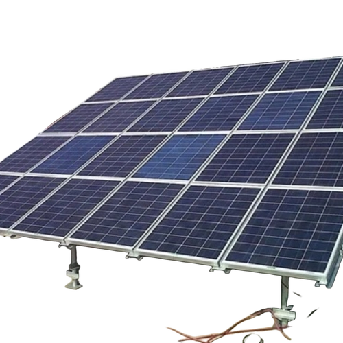 Rooftop Solar Power Panels - Color: Blue