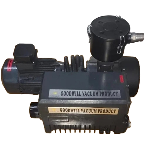 Rotary Vane Vacuum Pump - Color: Black