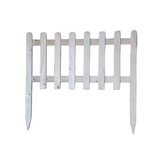 Pine Wooden Picket Fence