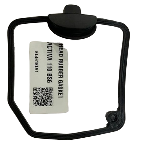 Scooty Head Rubber Gasket - Color: Black