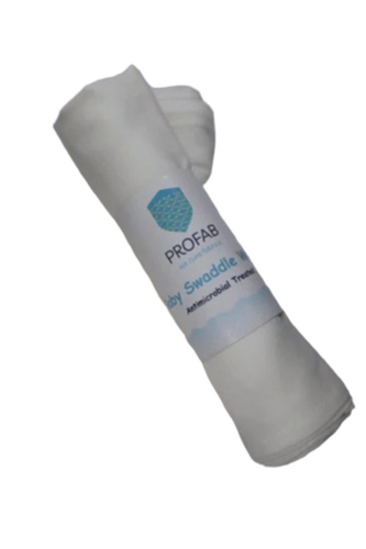 White Baby Swaddle Wrap