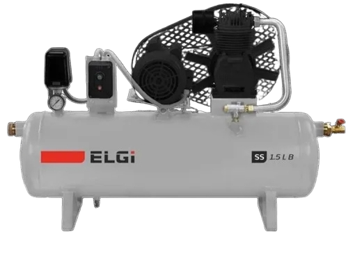 2 Hp Belt Drive Air Compressor - Color: Grey