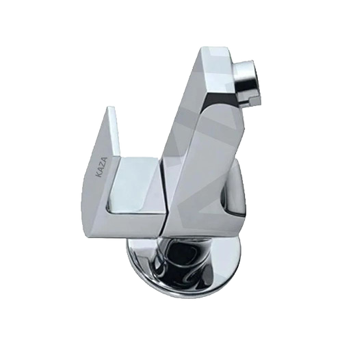 Bathcare Long Body Aria - Brass, Silver, Wall Mounted Single Handle | Durable, Glossy Satin Finish