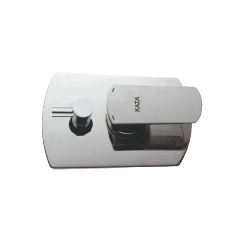 Divertor 4 Way/5 Way With High Flow Water Intake - Stainless Steel, Polished Silver | Durable, Satin Finish, Bathroom Use