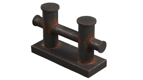Double Mooring Bollard - Application Areas: Marine