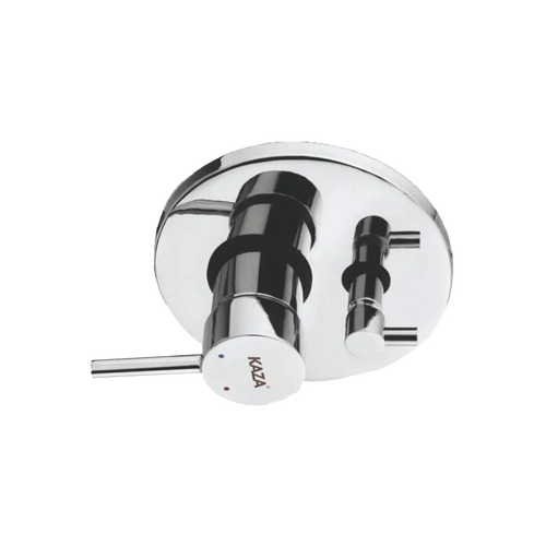 Florentine Divestor 4 Way/5 Way 40 mm Stainless Steel, Silver, Polished | Durable, Satin Finish for Bathroom Use