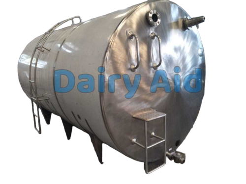 Food Grade Ss Milk Storage Tank - Application: Dairy Farms