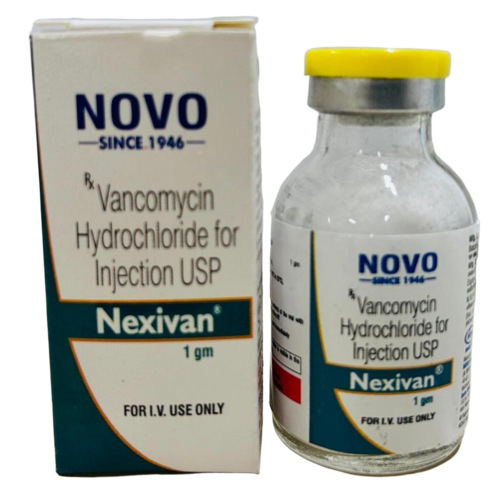 Nexivan Vancomycin Hydrochloride Injection - Expiration Date: 24 Hours