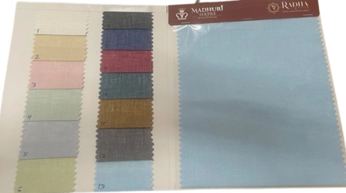 Plain Linen Clothing Fabric