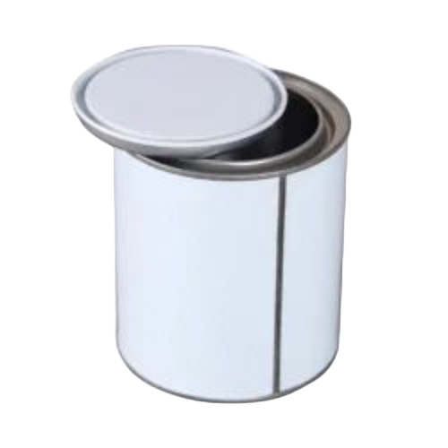 Plain Paint Tin Container By Golden Containers