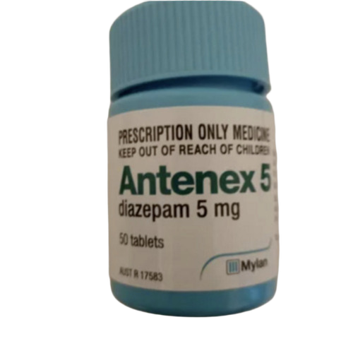 Antenex5 Tablets - Ingredients: Diazepam 5Mg