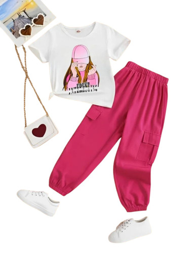 Girls Jogger Set