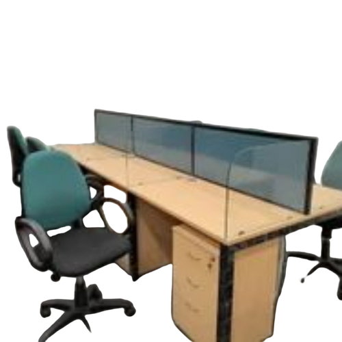Modular Office Workstation - Assembly: No Assembly Required