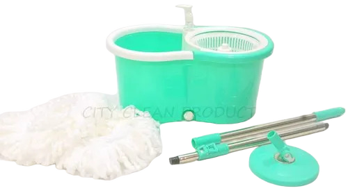 Ruby Plastic Bucket Mop - Capacity: 6 Liter/Day