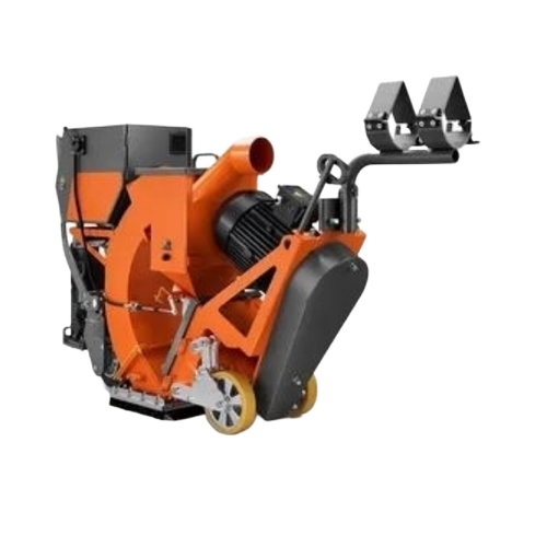 Automatic Floor Shot Blasting Machine - Color: Black And Orange