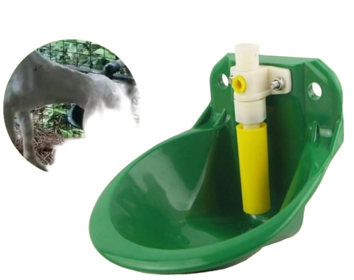 Goat Water Bowl - Handle Material: Heavy Duty Plastic