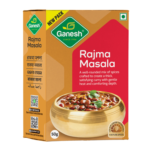 Rajma Masala - Reddish Brown Powder, Mixed Spices | Spicy & Savory Flavor Enhancer