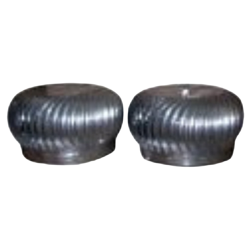 Rooftop Air Ventilators - Color: Silver
