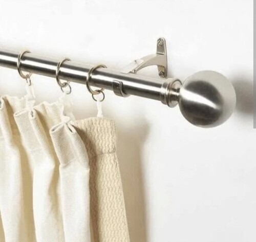Curtain Rod - Color: Silver