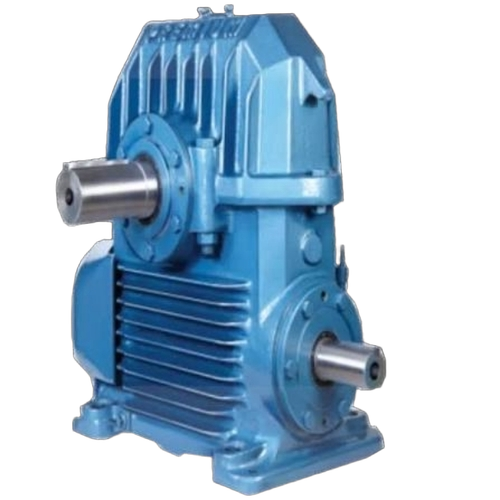 Industrial Worm Gearbox - Color: Blue