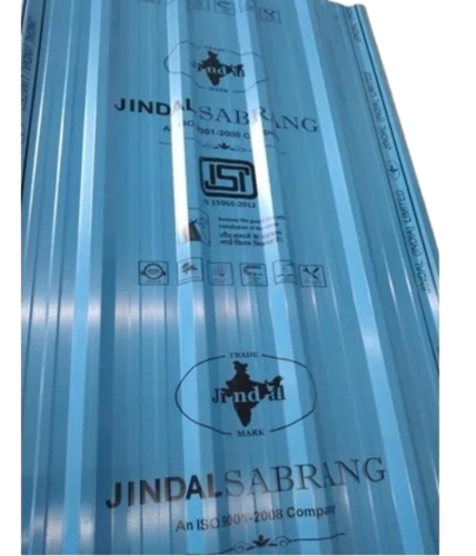 Jindal Roofing Sheet - Color: Blue