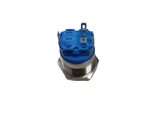 Stainless Steel Ss Push Button 12Mm - Color: Blue