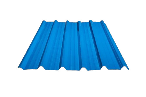 7Mm Colour Coated Profile Sheet - Color: Blue