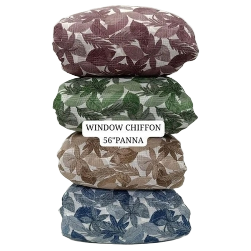 Chiffon Printed Ladies Suit Fabric