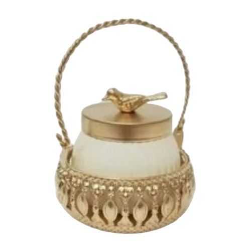 Metal Gift Jar Decorated Gift Box