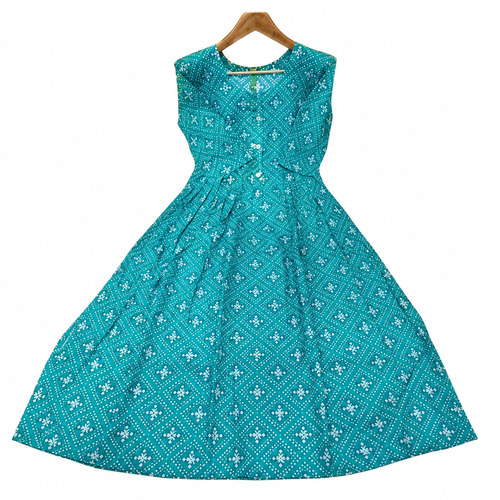 Sleeveless Ladies Fancy A Line Cotton Kurti