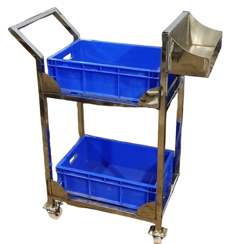 Ss Steel Kitchen Trolley