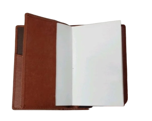 215Gsm Pu Leather Brown Pocket Diary - Size: A4