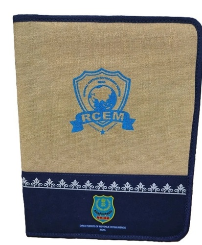 Jute File Folder By Classy Carry