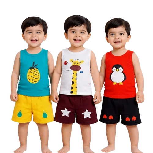 Kids T Shirt And Short Clothing Set