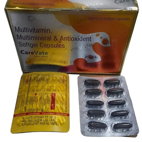 Multimineral And Antioxidant Softgel Capsules