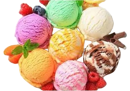Blueberry Booster Ice Cream Flavor - Color: Multicolor