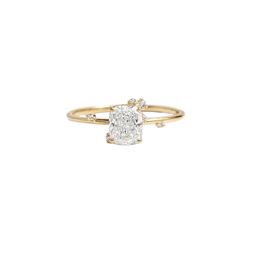 Bridal Moissanite Stone Ring