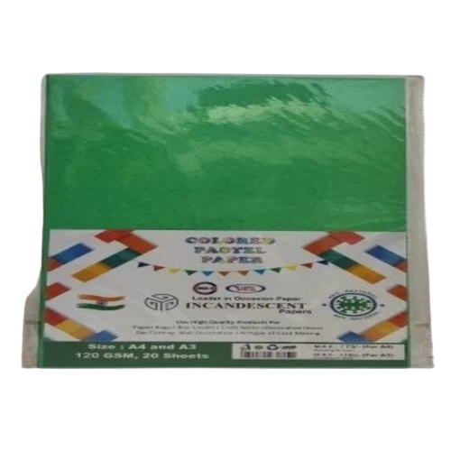 Portable Green Pastel Paper