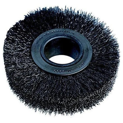 Circular Wire Brush - Bristle Color: Black