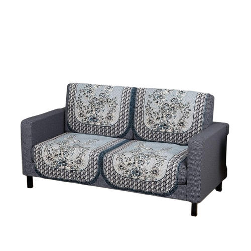 Cotten Washable 4pc Stright 2 Seater Sofa Cover