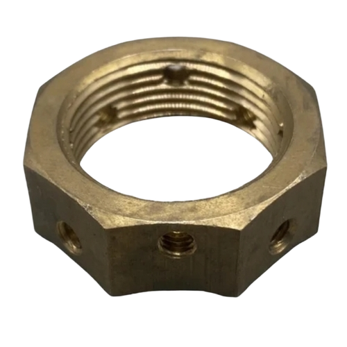 Brass Earthing Nuts - Finish: Polished