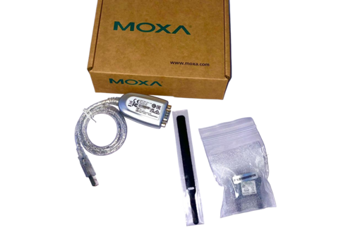 Moxa Make Usb To Serial Converter - Color: Silver