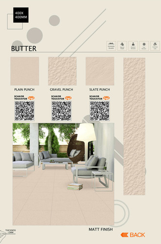 Outdoor Flooring Tiles - Color: Beige