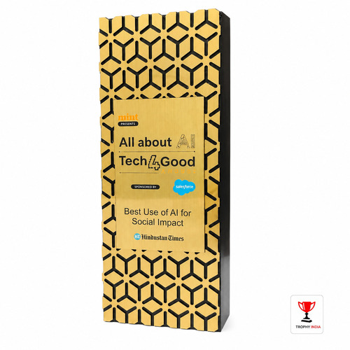 Premium Laser Cut Geometric Corporate Award