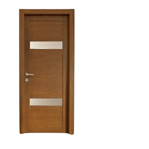 Wpc Door - Color: Brown