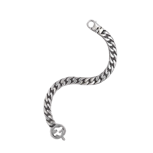 Mens Turkey Gucci Design Fancy Curb Sharp Bracelet - Style: Modern