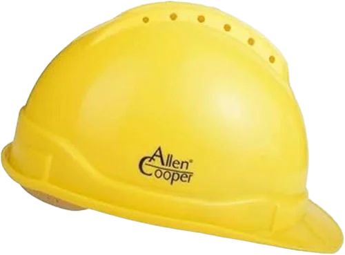 Yellow Allen Cooper Safety Helmet - Color: Multiple