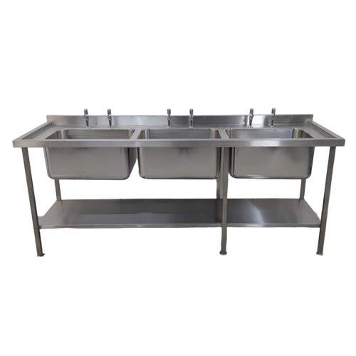 Three Sink Unit By Maa Mansa Enterprises