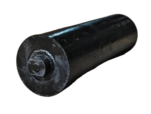 Mild Steel Conveyor Roller - Color: Black